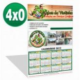 500 Unidades Calendário de Parede