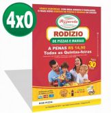 3.000 Panfletos -  21X30 - 4/0