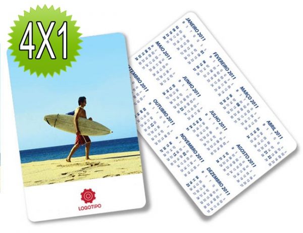 1.000 Calendários de Bolso